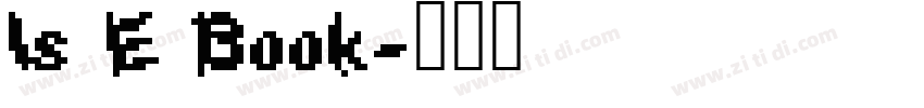 Is E Book字体转换 Is E Book字体转换